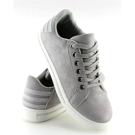 Women's Grey Designer Sneakers 